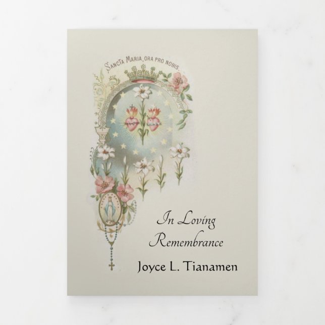 TRIFOLD V(RGIN MARY CARTÃO (Cobrir)