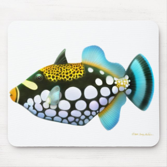 Triggerfish Mousepad do palhaço (Frente)