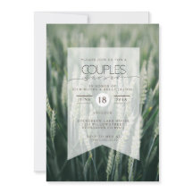 Trigo orgânico | Convite ao Chá de Casais