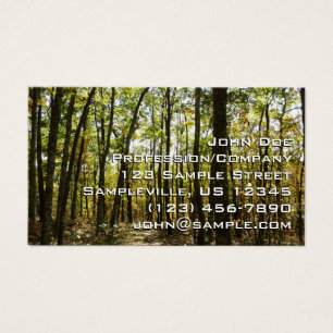 Trilha Appalachian em outubro em Shenandoah