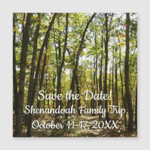 Trilha Appalachian em outubro Salve a data