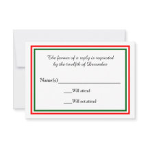 Trilha de Natal Duplo - Placa RSVP