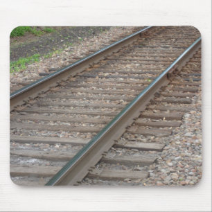 Trilhas de estrada de ferro Mousepad
