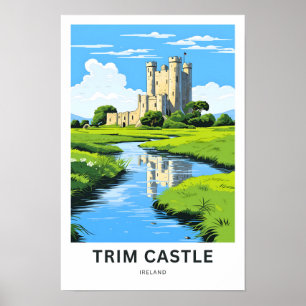 Trim Castle Ireland Viagem Impressão