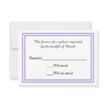 Trim de Lavanda Dupla - Placa RSVP