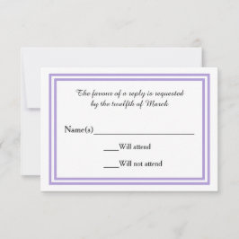 Trim de Lavanda Dupla - Placa RSVP