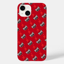 Trini para de Bone com Ilhas Angled em RED