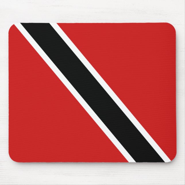 Trinidad e Tobago Flag Mousepad (Frente)