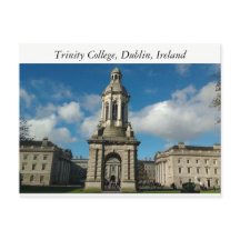 Trinity College Dublin, Irlanda Cartão postal