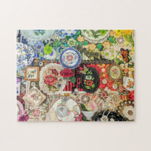 Trinkets e tesouros Quebra-cabeça de 11" x 14" 25