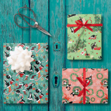 Trio de Férias de Gato Engraçado