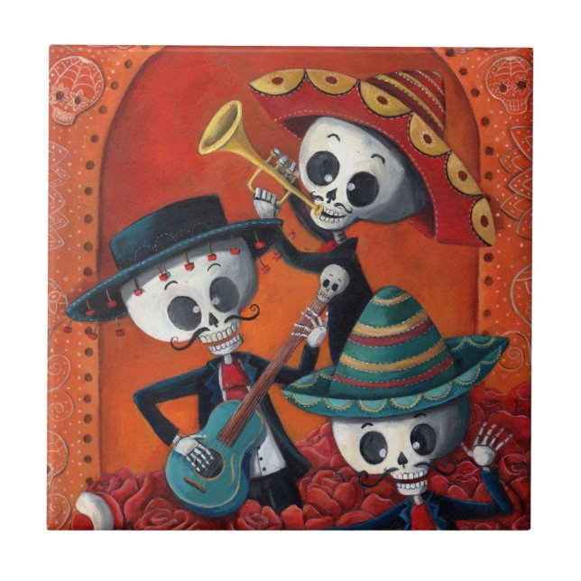 Trio do Mariachi de Diâmetro de Los Muertos (Frente)