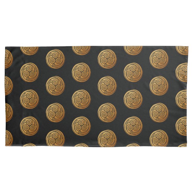 Triple Celtic Knot Swirl Mandala (Frente)