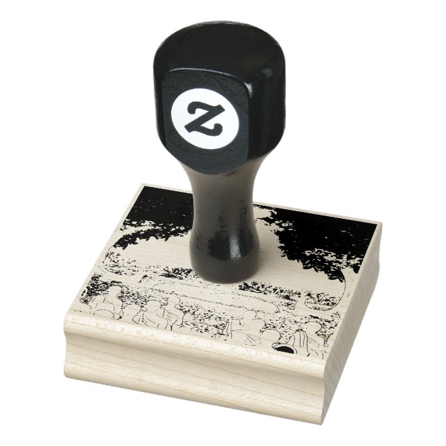 Triple Gems: Buda, Dharma, Carimbo de Borracha San (Carimbo)