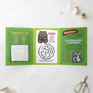 Triplicação do Cartão de Saudação Echidna Quebra-c