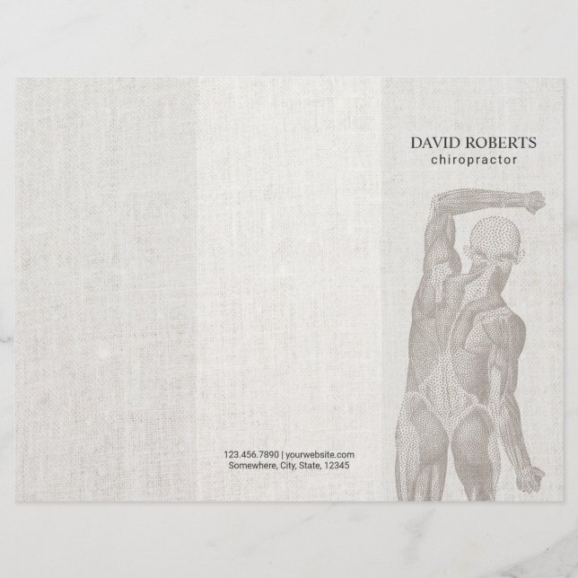 Triplicado da Terapêutica de Massagem de Chiroprac (Frente)