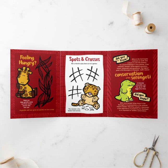 Tríplice do Cartão de Saudação à Quebra-cabeça da  (Dentro)