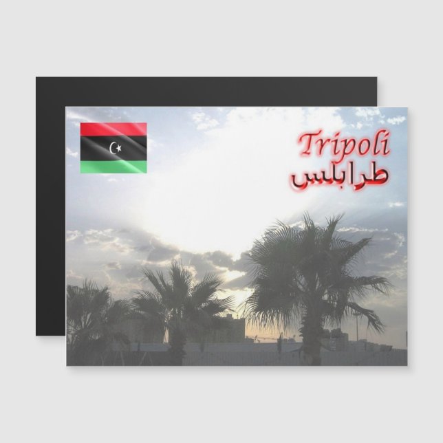 Tripoli - Líbia - Panorama - (Frente/Verso)