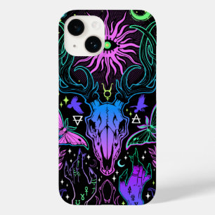 Trippy Deer Skull