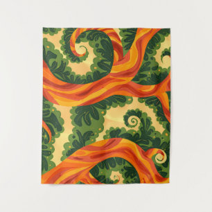 Trippy Tapeçaria - Psicodélica Nature Wall Art