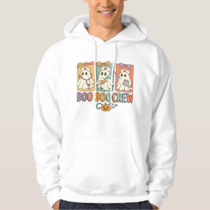 tripulação boo boo enfermeira camisa halloween rou