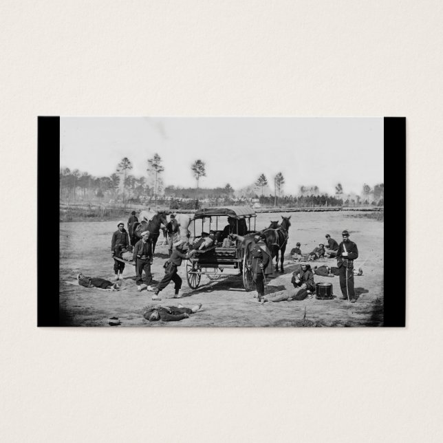 Tripulação da Ambulância da Guerra Civil (Frente)