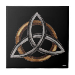 Triquetra (Brown/prata)