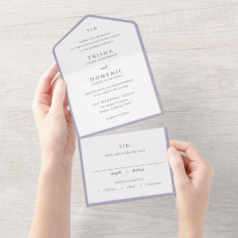 Trisha Lilac Modern Wedding
