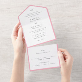 Trisha Pink Modern Wedding