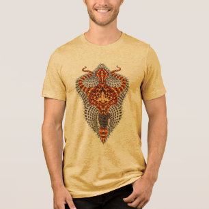 Trishul Burnout Tee - Poder Espiritual Feroz
