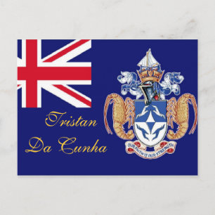 Tristan Da Cunha Rua Helena cartão postal