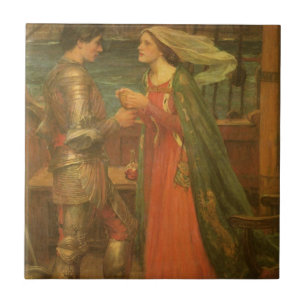 Tristan e Isolda por John William Waterhouse