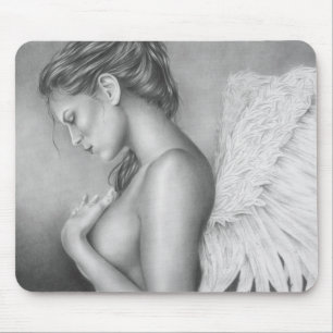 Tristeza de um anjo Mousepad
