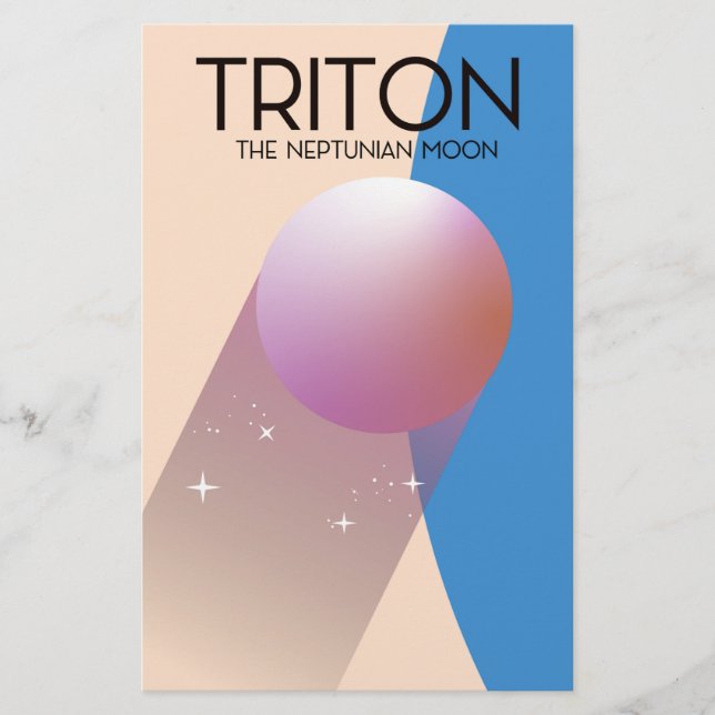 Triton - A Lua Netuniana (Frente)