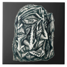 Triumvirato, desenho a tinta