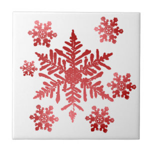 Trivet Azulejo Floco de Neve