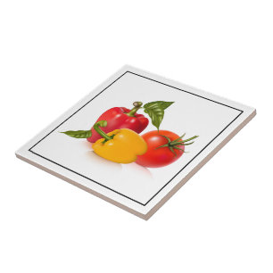 Trivet-Vegetais do azulejo