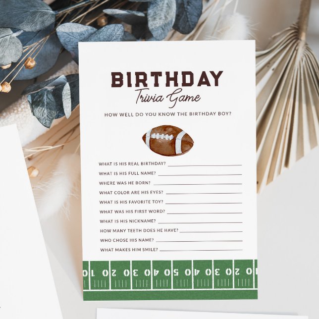 Trivia primeiro aniversario de Futebol do 1º ano (Criador carregado)