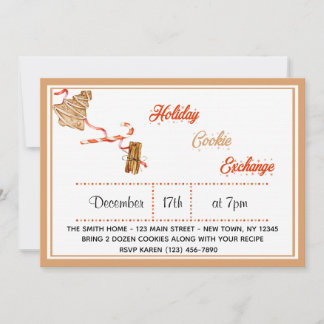 Troca de cookies de férias