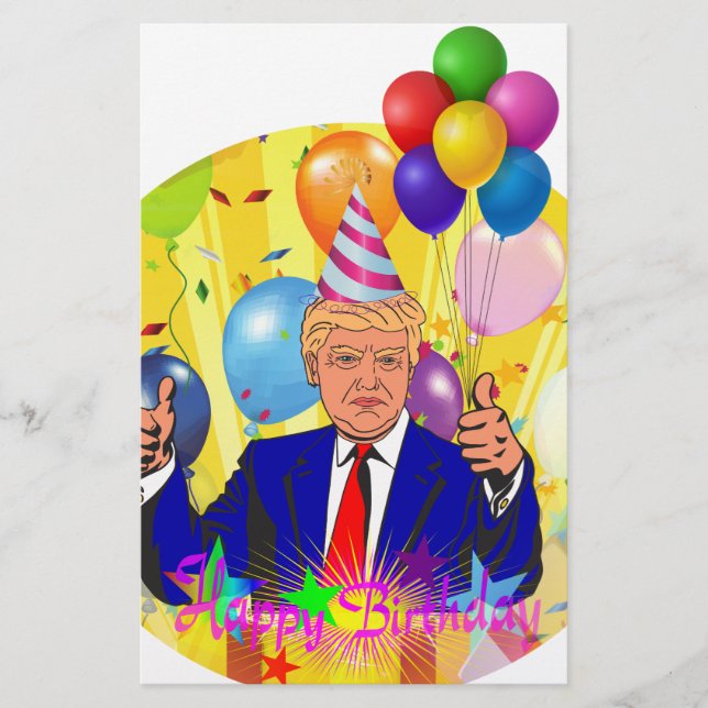troco de aniversário feliz (Frente)