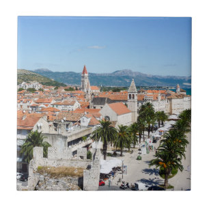 Trogir seafront promenade - Dalmácia, Croácia