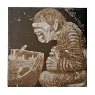 Troll com caldeirão gigante