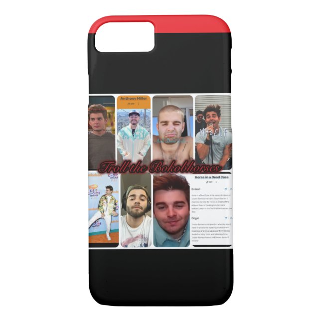 Troll da capas de iphone Bokobcavalo (Verso)