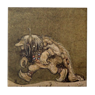 "Troll da Fazenda" pelo artista sueco John Bauer