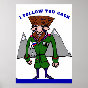 Troll do Bobo exposto, Poster