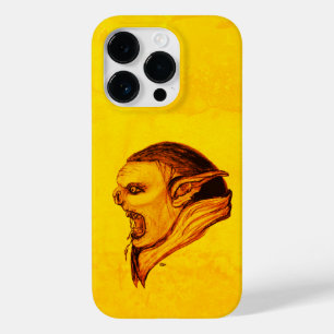 Troll em preto e amarelo Design