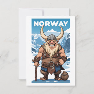 Troll Norueguês de Texto Personalizado