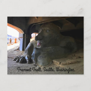Troll Seattle Fremont nº 2 Cartão postal