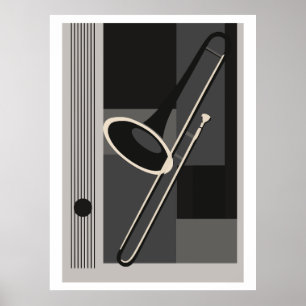 Trombone Impressão Bauhaus, Música Moderna de Mead