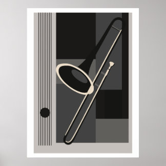 Trombone Impressão Bauhaus, Música Moderna de Mead